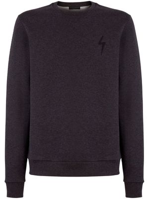 Giuseppe Zanotti Hostap cotton sweatshirt - Grey