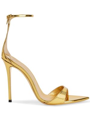 Giuseppe Zanotti Intriigo Strap 105mm sandals - Gold