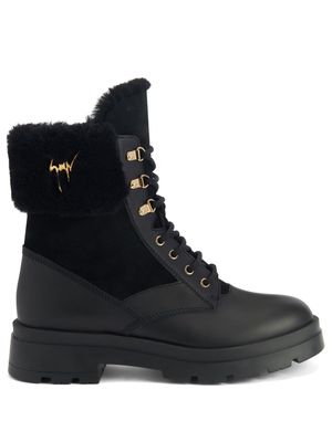 Giuseppe Zanotti Jaure leather boots - Black