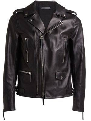 Giuseppe Zanotti Kian leather biker jacket - Black