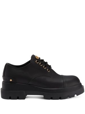 Giuseppe Zanotti Lapley leather lace-up shoes - Black