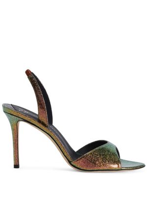 Giuseppe Zanotti Lilibeth 85mm slingback sandals - Multicolour