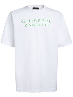 Giuseppe Zanotti Lr-42 logo-print T-shirt - White