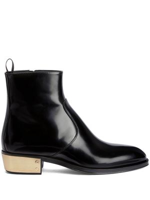 Giuseppe Zanotti Ludhovic II leather ankle boots - Black