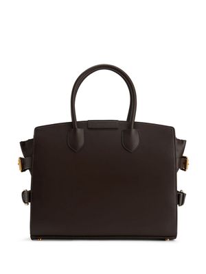 Giuseppe Zanotti Macis leather tote bag - Brown
