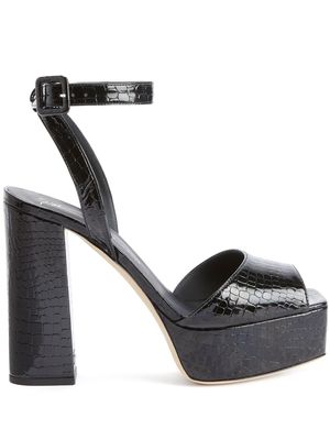 Giuseppe Zanotti New Betty leather sandals - Black