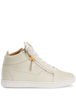 Giuseppe Zanotti Nicki leather sneakers - White