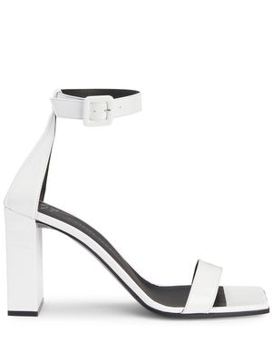 Giuseppe Zanotti Shangay 85mm heeled sandals - White