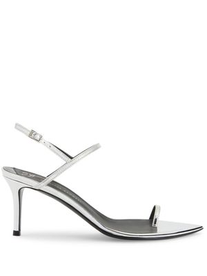 Giuseppe Zanotti Symonne 70mm slingback sandals - Silver