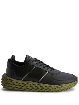 Giuseppe Zanotti Urchin leather sneakers - Black