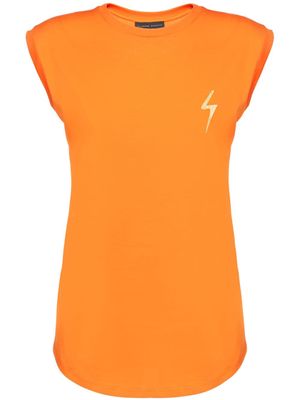 Giuseppe Zanotti Ursella logo tank top - Orange
