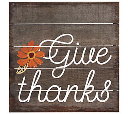 Give Thanks Pallet Petite By Sincere Surroundin gs.