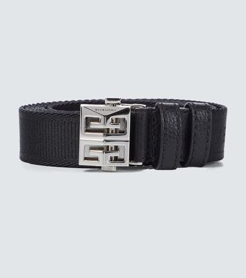 Givenchy 4G buckle canvas belt