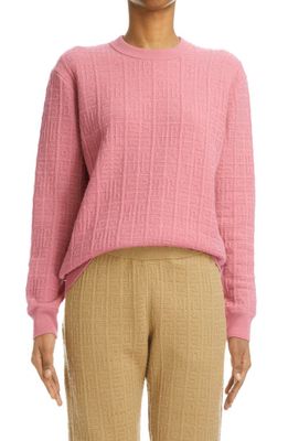 Givenchy 4G Cashmere Sweater in Bright Pink