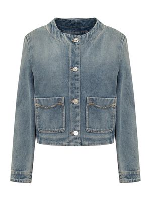 Givenchy 4g Chain Denim Jacket