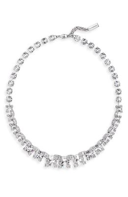 Givenchy 4G Collar Necklace in Silvery