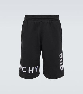 Givenchy 4G cotton fleece Bermuda shorts