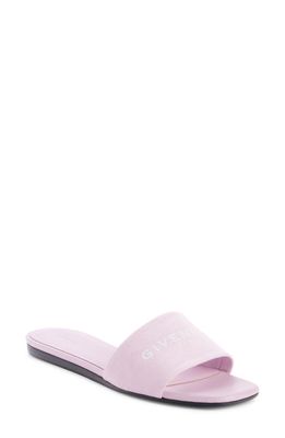 Givenchy 4G Flat Slide Sandal in Old Pink at Nordstrom, Size 9.5Us