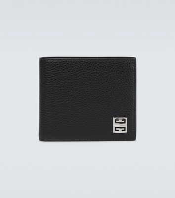 Givenchy 4G grained leather bifold wallet