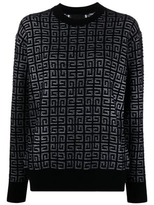 GIVENCHY 4G jacquard-knit jumper - Black