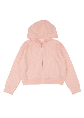 Givenchy 4g Jacquard Zipped Knitted Hoodie