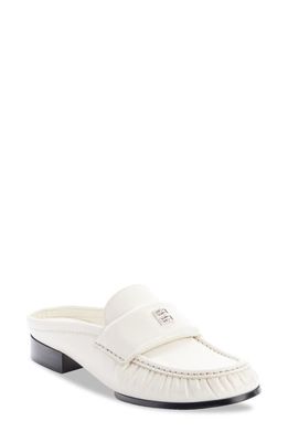 Givenchy 4G Loafer Mule in Ivory