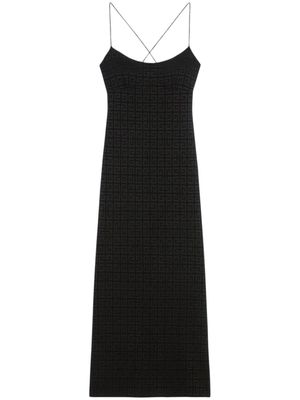 Givenchy 4G logo-jacquard maxi dress - Black