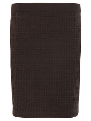 Givenchy 4g Motif Knitted Skirt