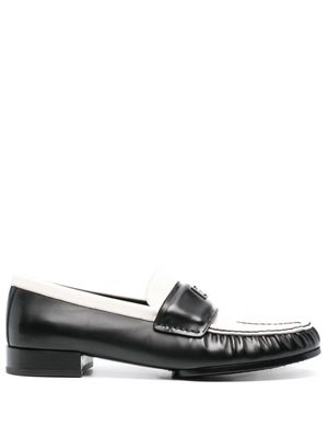 Givenchy 4G-motif leather loafers - Black