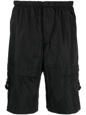 Givenchy 4G-motif slip-on deck shorts - Black