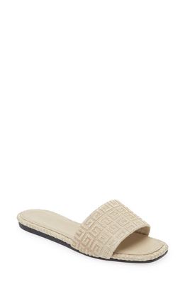 Givenchy 4G Slide Sandal in Dusty Gold at Nordstrom, Size 7.5Us