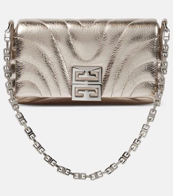 Givenchy 4G Soft Micro metallic leather shoulder bag