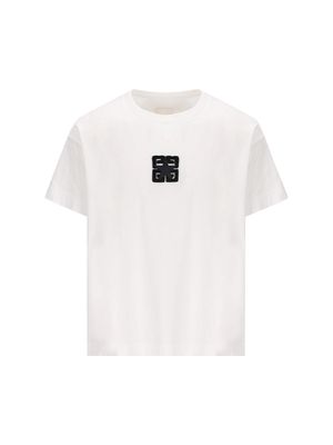 Givenchy 4g Stars Boxy Crewneck T-shirt