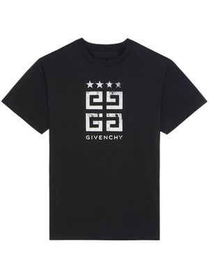 Givenchy 4G Stars cotton T-shirt - Black