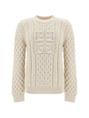 Givenchy 4g Woven Knit Sweater