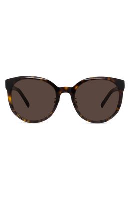 Givenchy 56mm Sunglasses in Dark Havana /Roviex