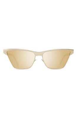 Givenchy 59mm Square Sunglasses in Gold /Brown Mirror