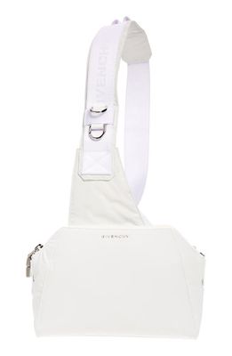 Givenchy Antigona Tech Strap Satchel in White