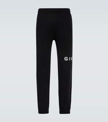 Givenchy Archetype logo cotton jersey sweatpants