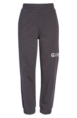 Givenchy Archetype Slim Fit Cotton Logo Joggers in Black