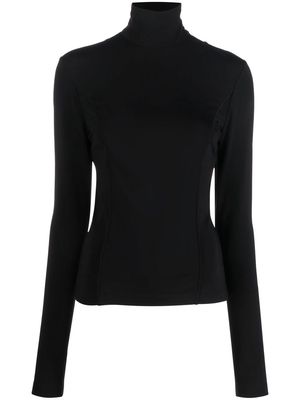 Givenchy asymmetric cut-out top - Black