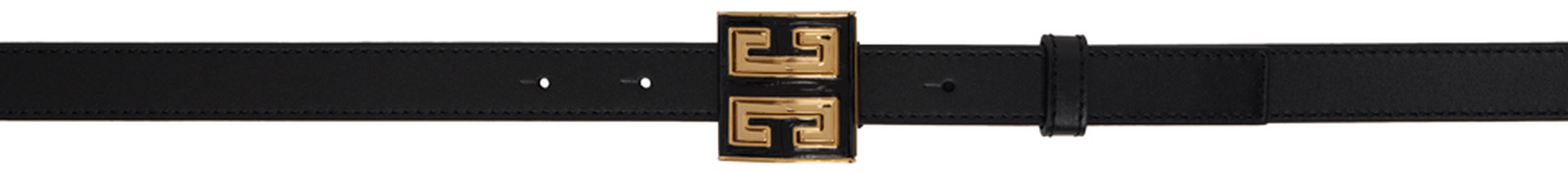 Givenchy Black 4G Belt