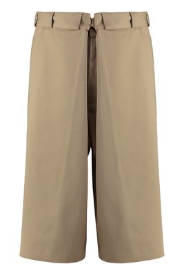 Givenchy Blend Cotton Bermuda Shorts