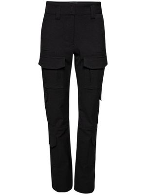 Givenchy bootcut cargo trousers - Black