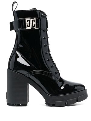 Givenchy buckle-fastening 110mm boots - Black