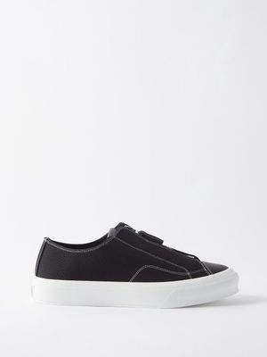 Givenchy - City 4g-zip Canvas Trainers - Mens - Black