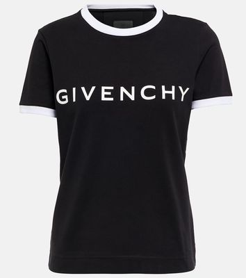 Givenchy Cotton-blend jersey T-shirt