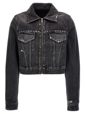 Givenchy Cropped Denim Jacket