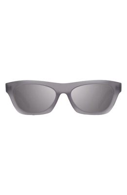 Givenchy Day 55mm Square Sunglasses in Grey /Smoke Mirror