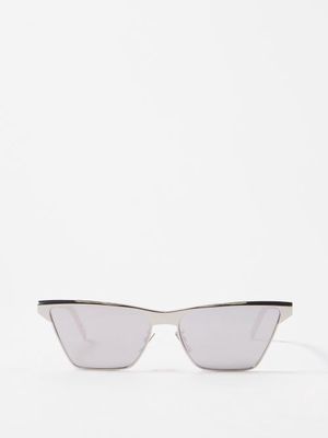 Givenchy Eyewear - Gv Prism Metal Sunglasses - Womens - Silver